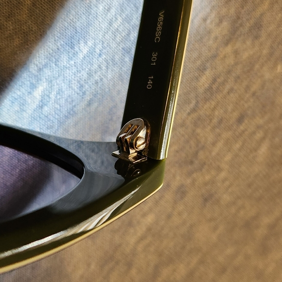 Valentino resin camo wayfarer silver mirrored sunglasses 👓 - Picture 7 of 14